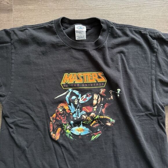 Vintage Masters Of The Universe MOTU He Man Skeletor Shirt Large Delta Pro Rare - Picture 1 of 5